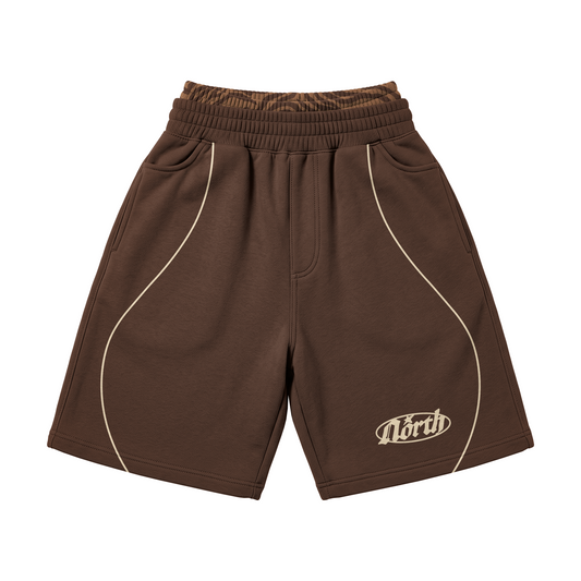 Track Short Brown